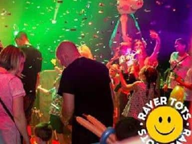Children and adults alike can get down and boogie at Raver Tots in Blackpool