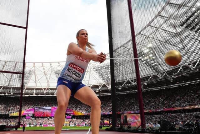 Burnley hammer thrower Sophie Hitchon