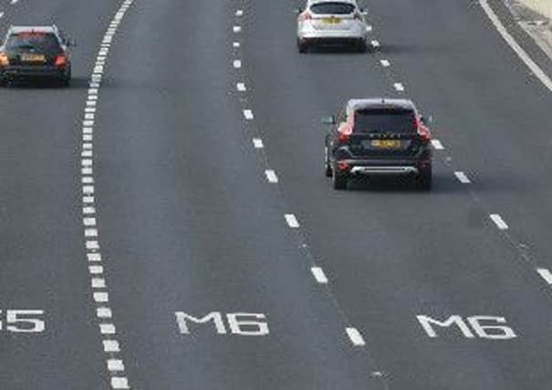 An accident on the M6 has led to a warning that southbound traffic will be affected for over an hour.