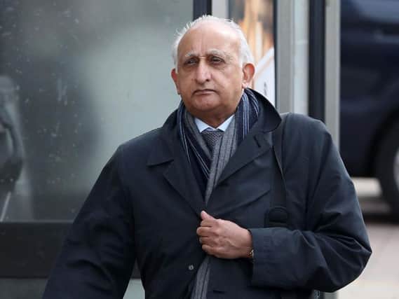 Ajaz Karim, who will stand trial at Brighton Crown Court, where he is accused of sexually abusing students at a top private school between 1985 and 1993. Photo credit: Gareth Fuller/PA Wire