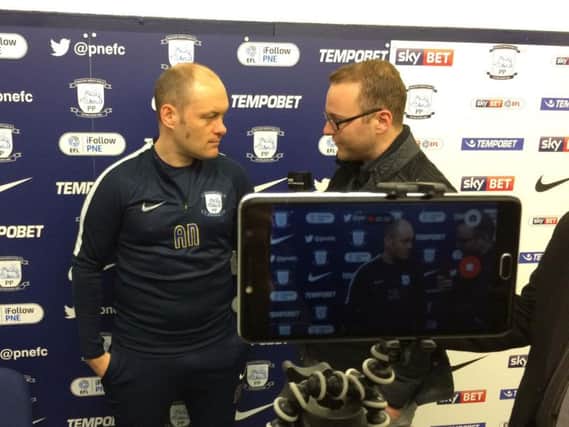 Alex Neil spoke to the media on Monday morning ahead of Leeds visiting Deepdale.