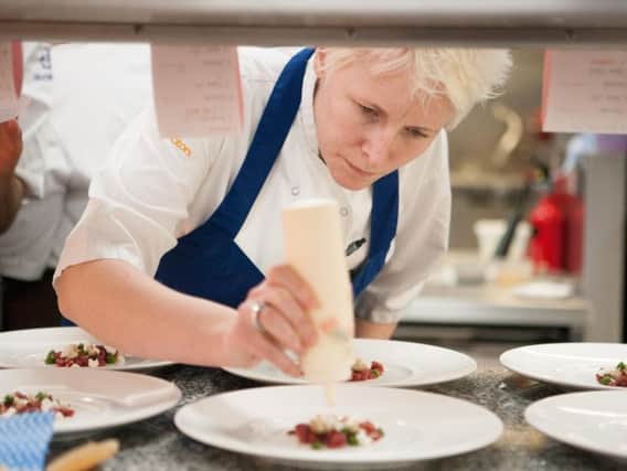 Lisa Goodwin Allen executive head chef at Northcote Manor in the Ribble Valley