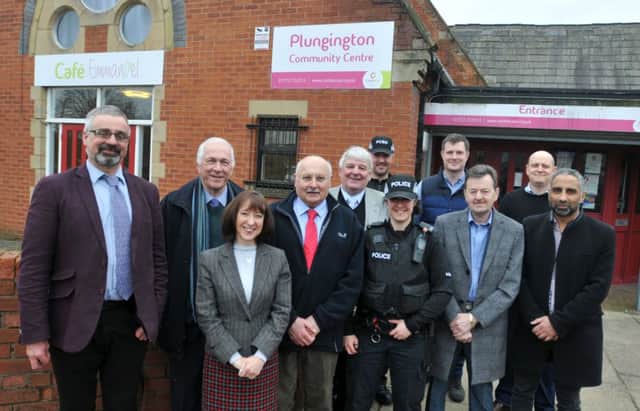 Members of the community hail the success of a new CCTV system at Plungington Community Centre, Preston, funded by Lancashire Partnership Against Crime (LANPAC) and local councillors.