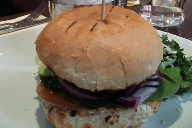 Gourmet burger