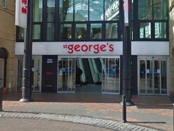 The St George's entrance on Friargate