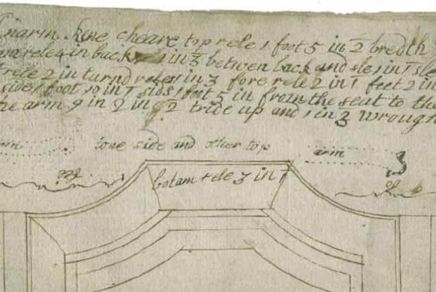 Notes written by 18th century Lancashire joiner Thomas Noblet