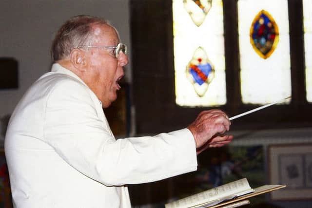 Harry Duckworth was conductor of the Preston Orpheus Choir from 1979 to 2012.