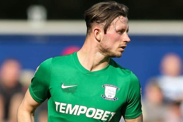 Preston midfielder Alan Browne has scored eight goals this season
