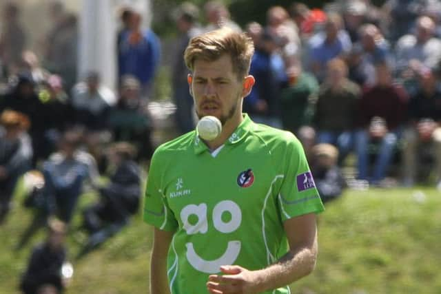 Preston's Lancashire bowler Tom Bailey