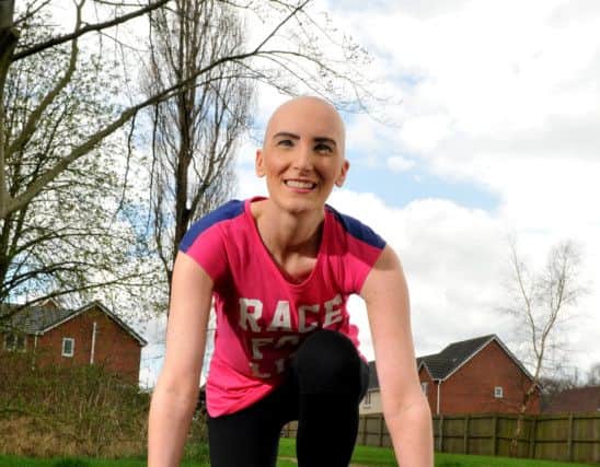 Shelley Gluyas will set the runners off at the Race for Life event