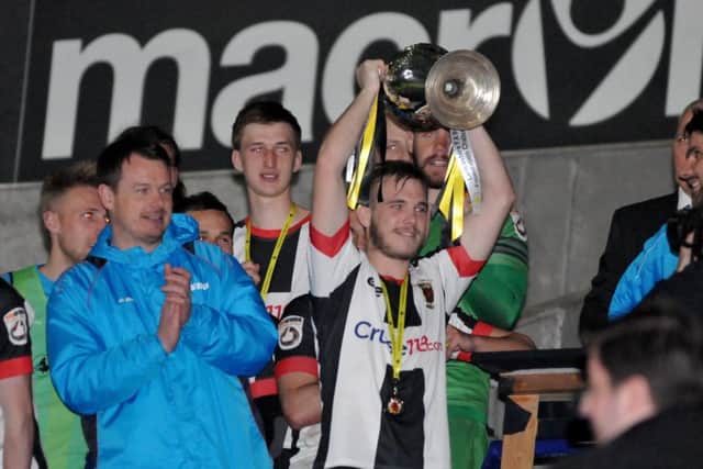 Chorley were 3-2 winners over Clitheroe in the Lancashire FA Challenge Trophy final at the Macron Stadium on Monday night