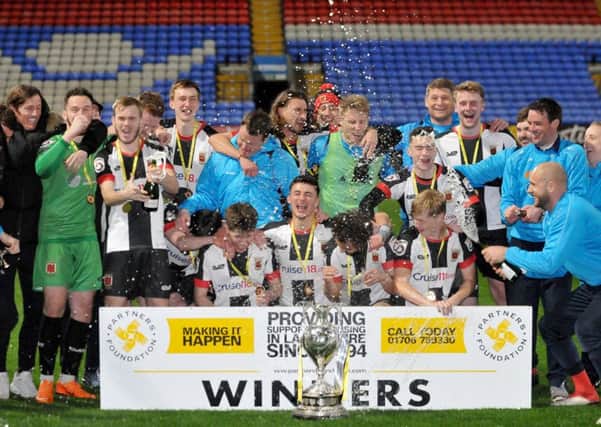 Chorley were 3-2 winners over Clitheroe in the Lancashire FA Challenge Trophy final at the Macron Stadium on Monday night