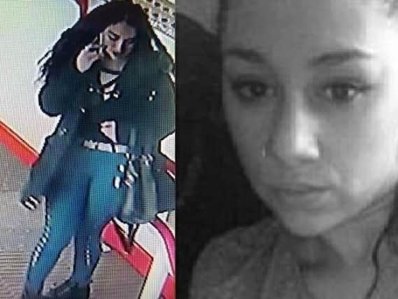 Police are appealing for information after teenager Brittany Williams went missing