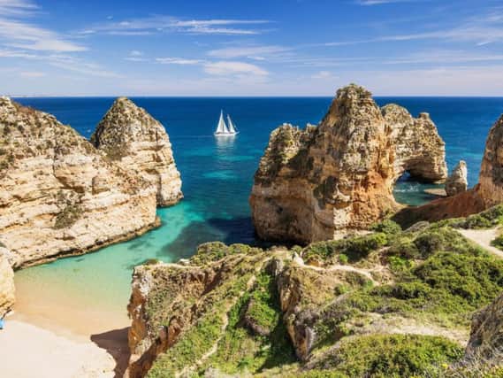 Portugal's stunning selection of blue flag beaches.