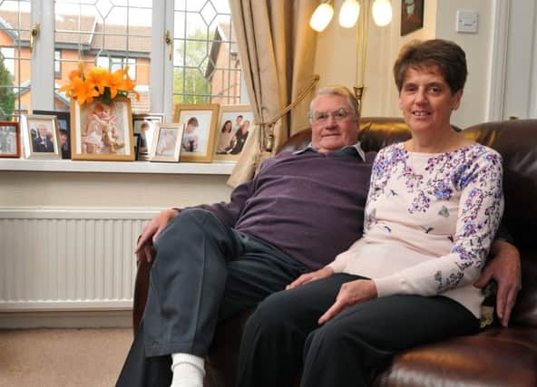 Linda and Kevin Bowman have been impressed by Derian House and its services for grandparents