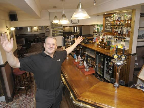 Martin Molloy, the licensee at the Stanley Arms