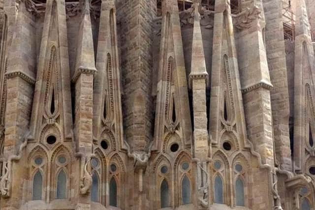 The Sagrada Familia in Barcelona is still under construction with stone sourced all the way from Brinscall Quarry in Withnell, Chorley.     Pic: Armstrongs
