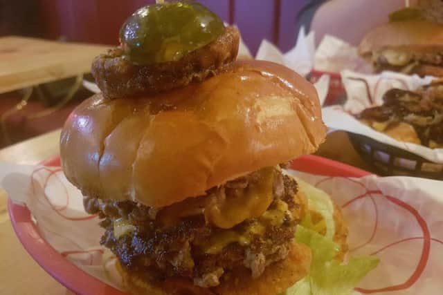 Sinners Clubs Doomsday burger