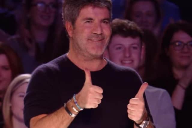Britains Got Talent presenter Simon Cowell gave Lee a standing ovation after his stand-up comedy routine.