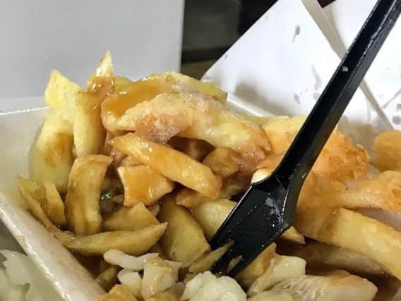 Fish, chips and... GRAVY??