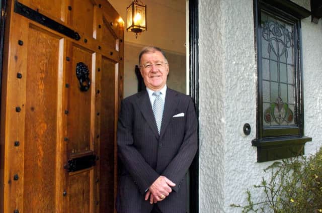 Peter Mileham at his home in Fulwood