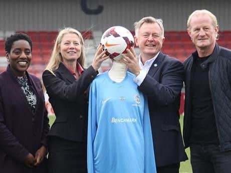 Head to The County Ground, Leyland for the Progress Charity Cup football match