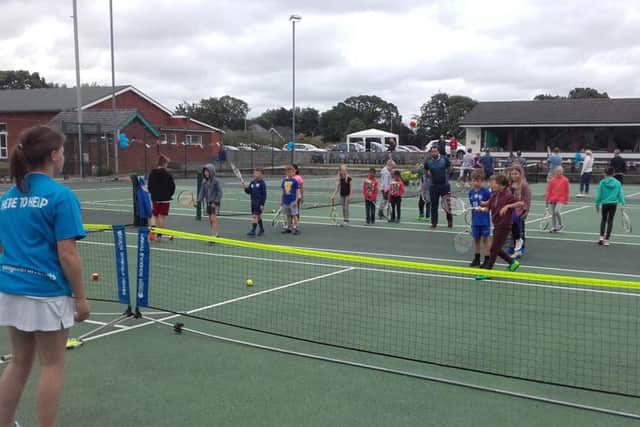 Try tennis for free at Broughton & District Club