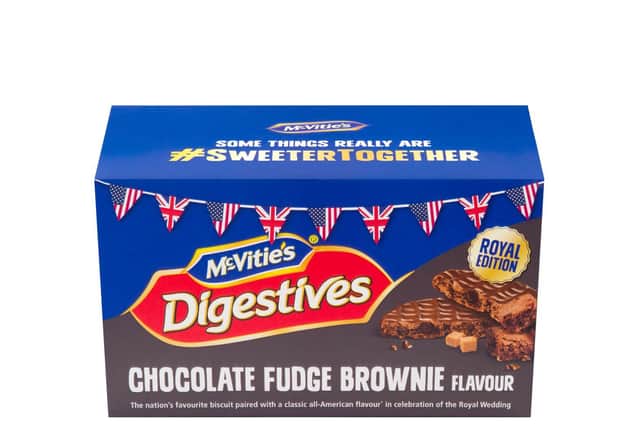 McVitie's special edition chocolate digestive biscuit