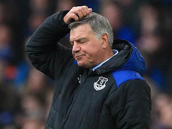 Sam Allardyce has left Everton