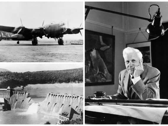 Dr Barnes Wallis, inventor of the 'bouncing bomb'.