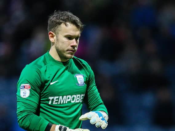 Preston goalkeeper Chris Maxwell