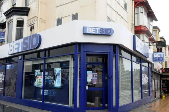 Betsid betting shop in Abingdon Street, Blackpool.