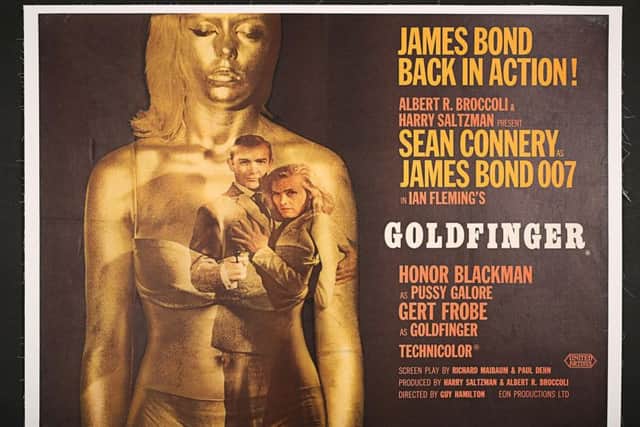 Goldfinger poster 1964