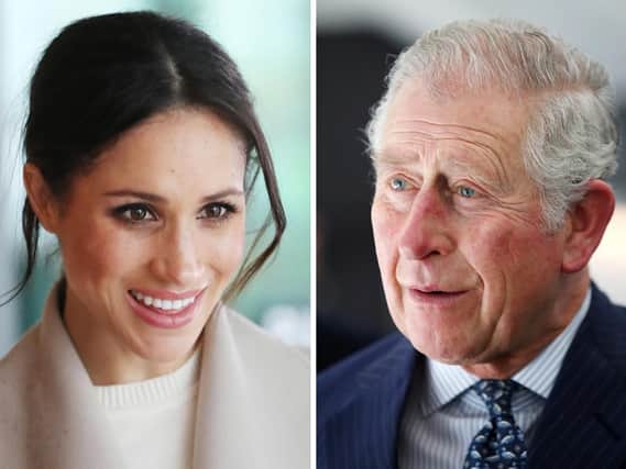 Charles will accompany Ms Markle down the aisle at her wedding to Prince Harry, Kensington Palace said. Photo: PA Wire.