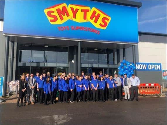 The grand opening at Smyths in Preston