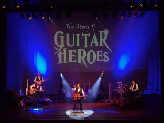 Phil Walker is all fired up about his music master class, The Story of Guitar Heroes. (s)