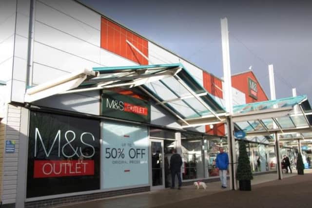 M&S Outlet in Fleetwood. Pic: Google