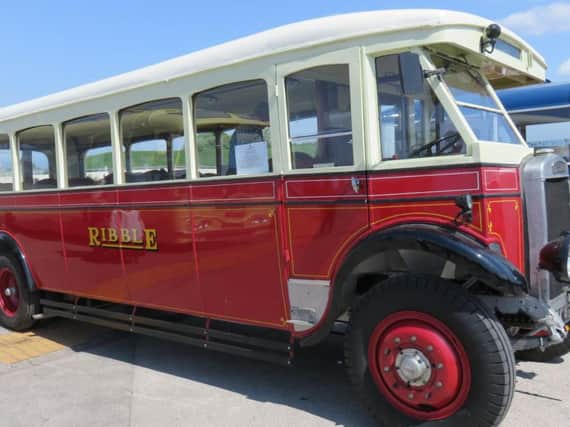 Take a trip on a bus like this at Morecambe Vintage Bus Day