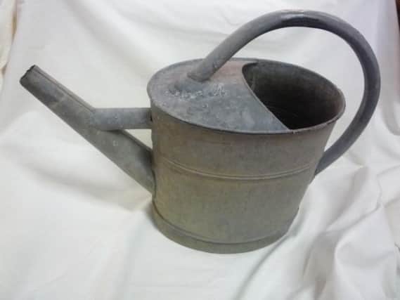 This watering can is French and on sale for 20 pounds