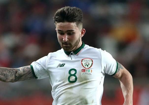 Preston striker Sean Maguire has been ruled out of the Republic of Ireland squad through injury