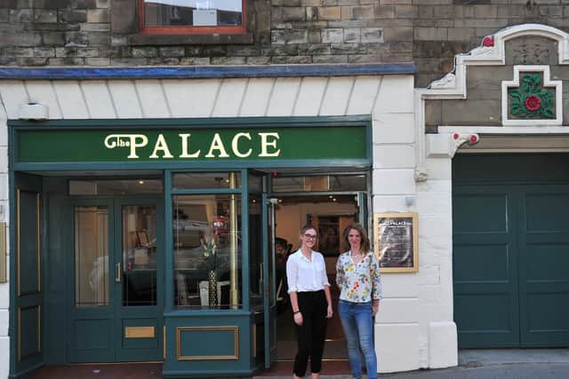 Annabel Bowker, front of house and owner and manager Lara Hewitt at the Palace Cinema in Longridge