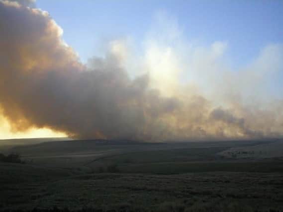 Fires on the moorland can easily get out of control, like this 2011 blaze at Anglezarke