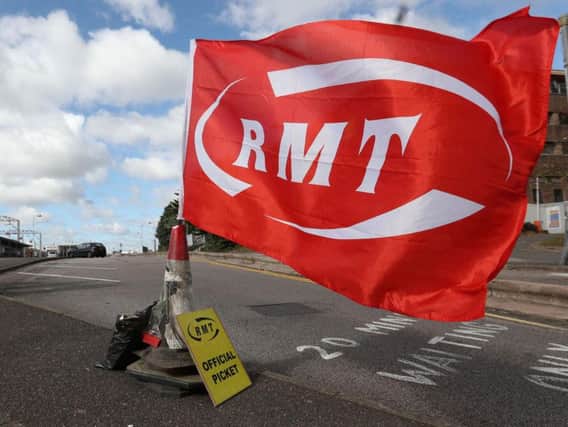 The RMT union says staff have been subjected to verbal abuse