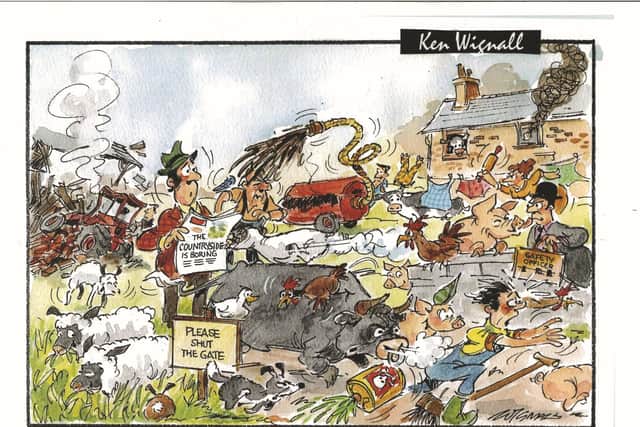 Cartoon by Ken Wignall courtesy of Farmers Guardian