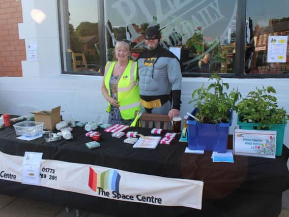 The Plough at Freckleton held a family fun day in aid of The Space Centre in Preston