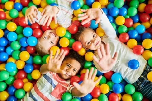 Plastic balls in ball pits could be teeming with a multitude of bacteria (Photo: Shutterstock)