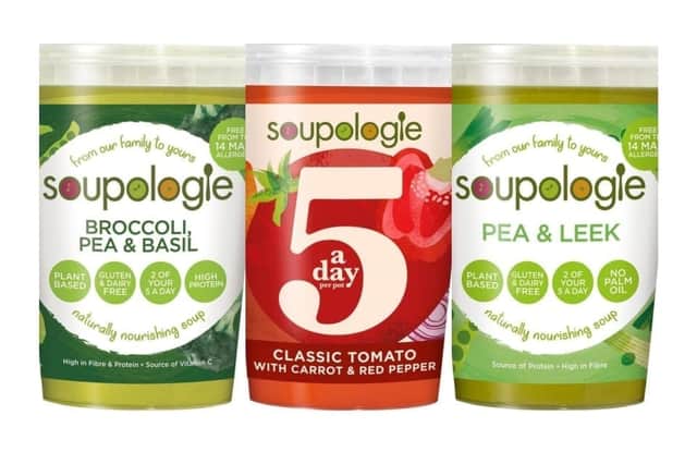 These three soups were recalled by the Food Standards Agency (Photos: Soupologie)