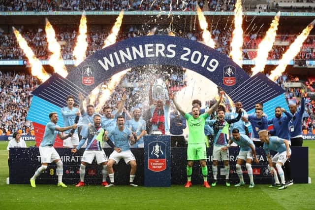 Holders Manchester City are among the teams set to feature on BBC this weekend (Getty Images)