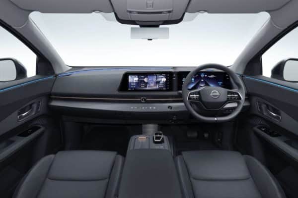 The cabin is a radical, major step-up - specifically in terms of higher-quality finishes and technology (Photo: Nissan)