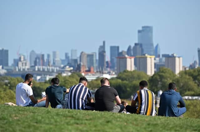 From 29 March, up to six people or two households will be allowed to gather in parks and private gardens (Photo: JUSTIN TALLIS/AFP via Getty Images)